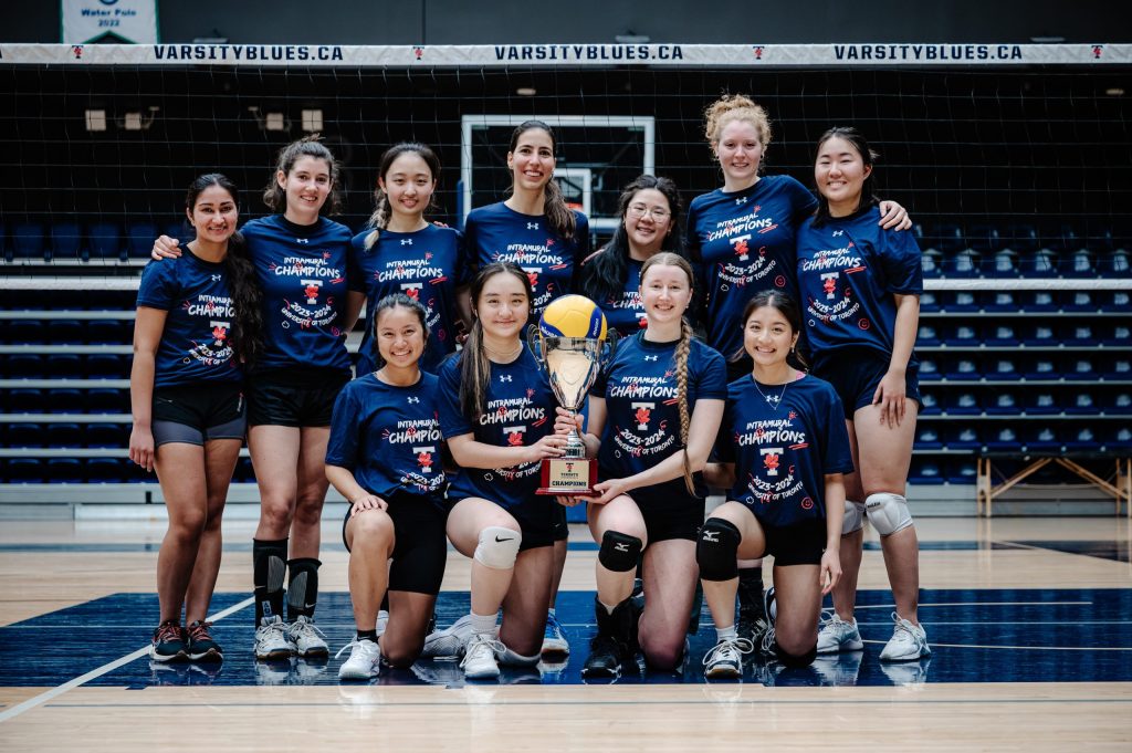 Fall 2023 Intramural Women’s Division 1 Volleyball Champions School of Graduate Studies A